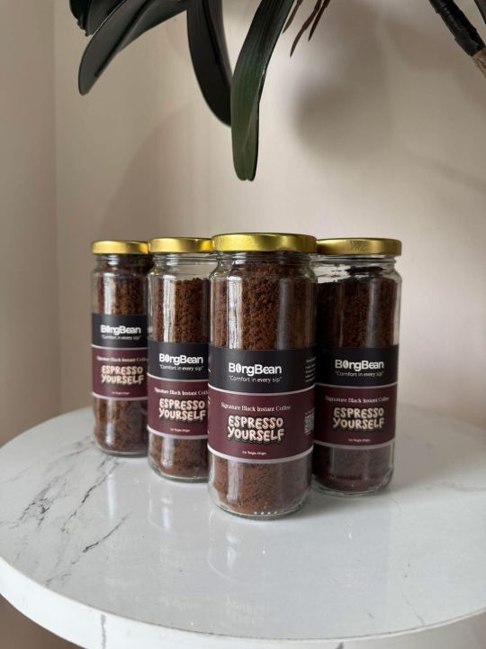 Bongbean Espresso Yourself  Signature Black Instant Jar Coffee 100 gm