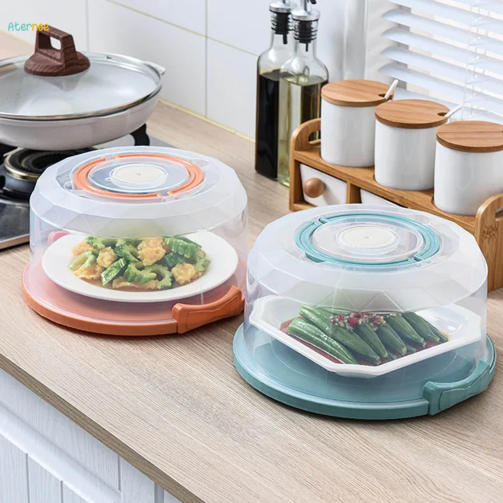 8inch%20Portable%20Cake%20Carrier%20Cupcake%20Container%20for%20Cookies%20Dishes%20Picnic%20-%20Image%205