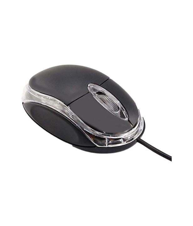 USB Wired Mouse - Black color