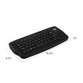 Jomaa 2.4G Wireless Trackball Keyboard with Trackball and Scroll Wheel Mini USB Keyboard for Laptop TV Box Computer.