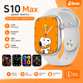 S10 Max Laxasfit Smart Watch 2.29 Inch AMOLED Display NFC Bluetooth Call Wireless Charging. 