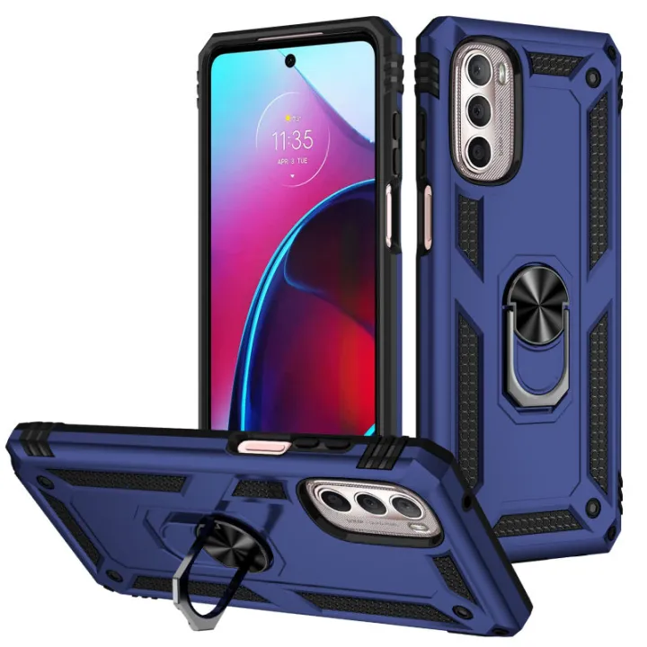 Lereach%20For%20Motorola%20Moto%20G%20Stylus%205G%202022%20Mobile%20Phone%20Case%20TPU+PC%20Hard%20Ring%20Car%20Ring%20Bracket%20Shockproof%20Back%20Cover%20-%20Image%202