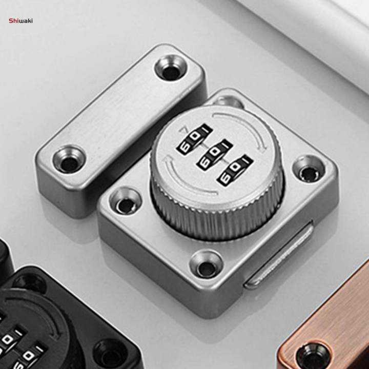 Mechanical Password Lock Drawer Digit Cabinet Password Hasp Lock Dial Combination cam Lock