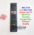 Remote Control Waltn Android Smart led remote with Google Play, YouTube & Netflix. 