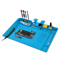1 PCS Repair Pad Anti Static Magnetic Electronic Repair Work Mat for Workbench,Cell Phone Laptop Repair. 