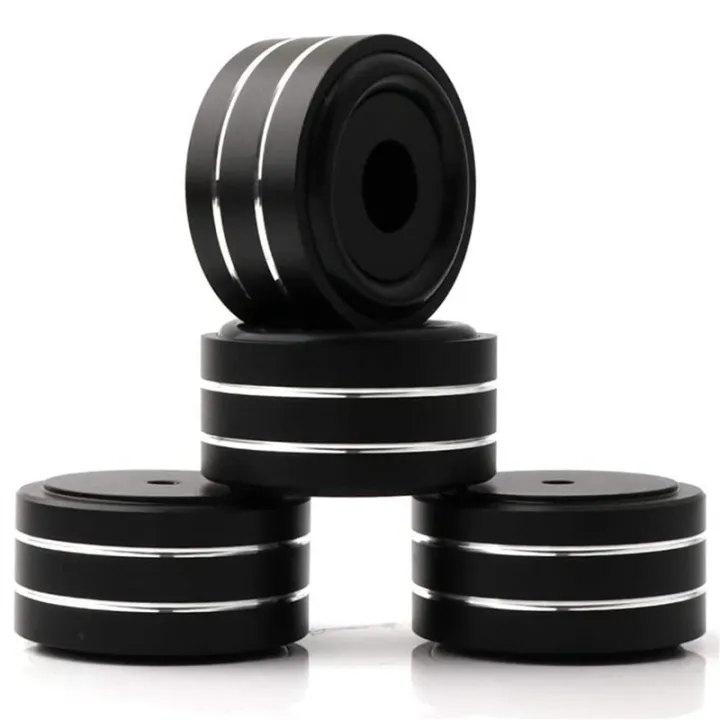 Speaker%20Spikes%20Foot%20Pads-20%20x%20Aluminum%20HIFI%20AMP%20Speaker%20Isolation%20Stand-Black%20-%20Image%202