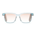 Anti-blue light eyeglasses wireless stereo BT headset audio smart glasses.