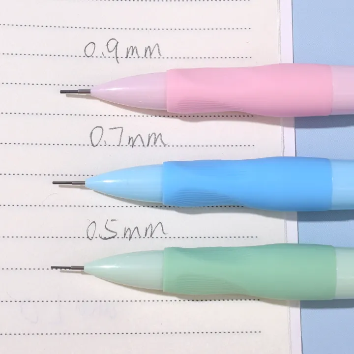 1/5Pcs%200.5/0.7/0.9Mm%20Correcting%20Automatic%20Pencil%20Student%20Writing%20Pen%20Durable%20Pressed%20Automatic%20Pen%20School%20Student%20Stationery%20Gift%20-%20Image%202