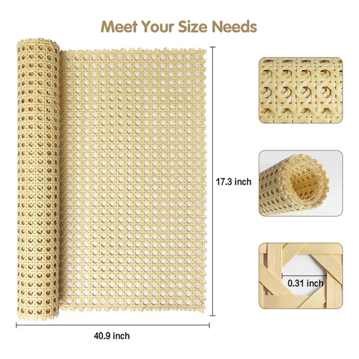 Woven%20Open%20Rattan%20Mesh%20PE%20Cane%20Webbing%2017.5x40%20Inch%20for%20DIY%20Home%20Decor%20Projects,%20Rattan%20Webbing%20Roll,%20Synthetic%20Material%20-%20Image%202