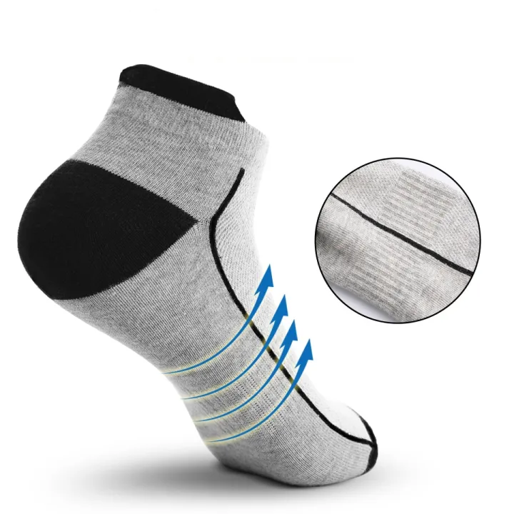 5%20Pairs%20organic%20cotton%20men%20socks%20thin%20knit%20mesh%20ankle%20socks%20summer%20fitness%20breathable%20quick%20dry%20short%20sock%20for%20cycling%20Plus%20size%20-%20Image%202