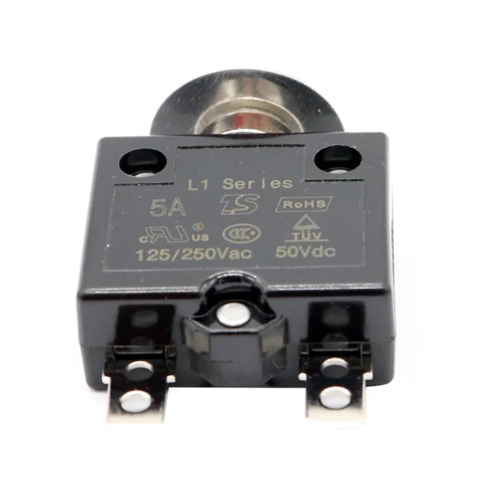 1X%205A%20Circuit%20Breaker%2012V/24V%20Push%20Button%20Resettable%20Thermal%20Circuit%20Breaker%20Panel%20Mount%20With%20Waterproof%20Cap%20-%20Image%202