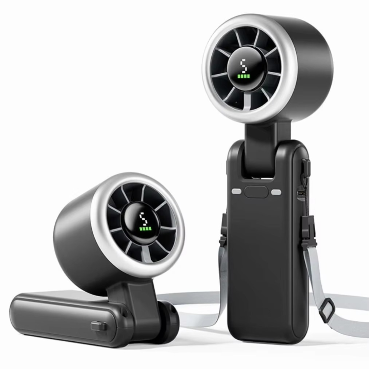 Turbo%20Mini%20High-Speed%20Handheld%20Fan%20with%20Smart%20Digital%20Display,%205%20Wind%20Speeds%20&%20Rechargeable%201200mAh%20Battery%20%E2%80%93%20N607%20Gray%20-%20Image%205