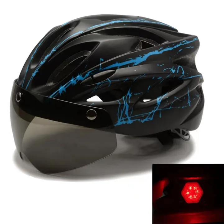 Factory%20wholesale%20bicycle%20helmet%20integrated%20magnetic%20goggles%20riding%20helmet%20mountain%20bike%20riding%20helmet%20tail%20light%20-%20Image%204