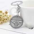 The Last Of Us 2 Keychain Firefly Logo Letter Dogtag Joel Ellie Vintage Retro Antique Pewter Keyring Key Chain Ring Wholesale. 