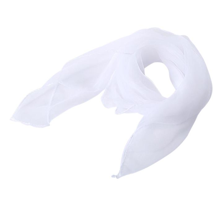 Sciarpa Sottile In Chiffon E Satin A Strisce Morbida E Leggera 150x30cm Regalo Idea