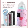 USB Baby Bottle Warmer Toddlers Thermostatic Milk Water Heat Cover Household Travel Camping Nursery Gifts Outdoor Accessories.
