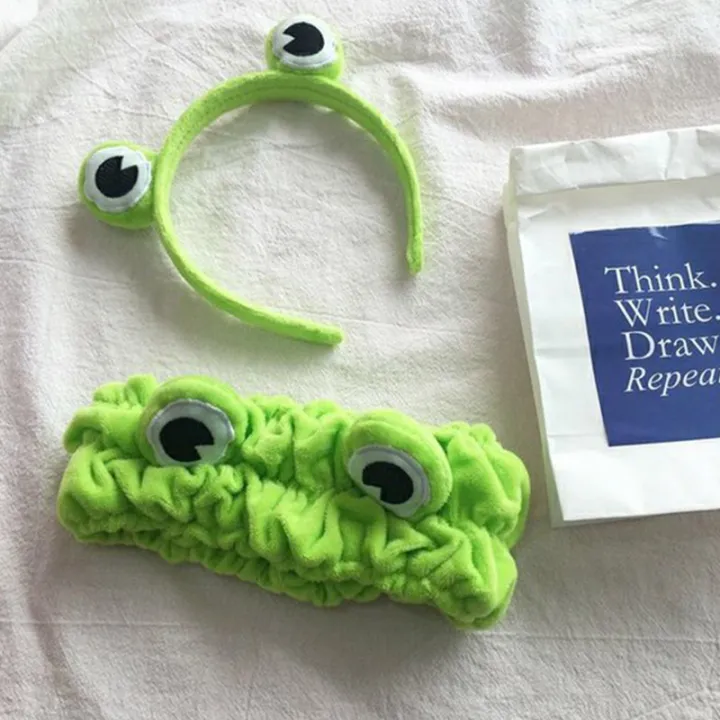 Korean%20Cute%20Funny%20Frog%20Headband%20For%20Women%20Face%20Wash%20Hair%20Band%20Hair%20Accessories%20WANNA%20-%20Image%202