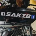 বাইকের জন্য নিজের নামের স্টিকার বানিয়ে নিন (ওয়াটারপ্রুফ) - bike stickers.
