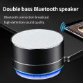 A10 Wireless Bluetooth Outdoor Subwoofer MINI Portable Speaker Radio Music Sound Box Aluminum Alloy Wireless Speaker.