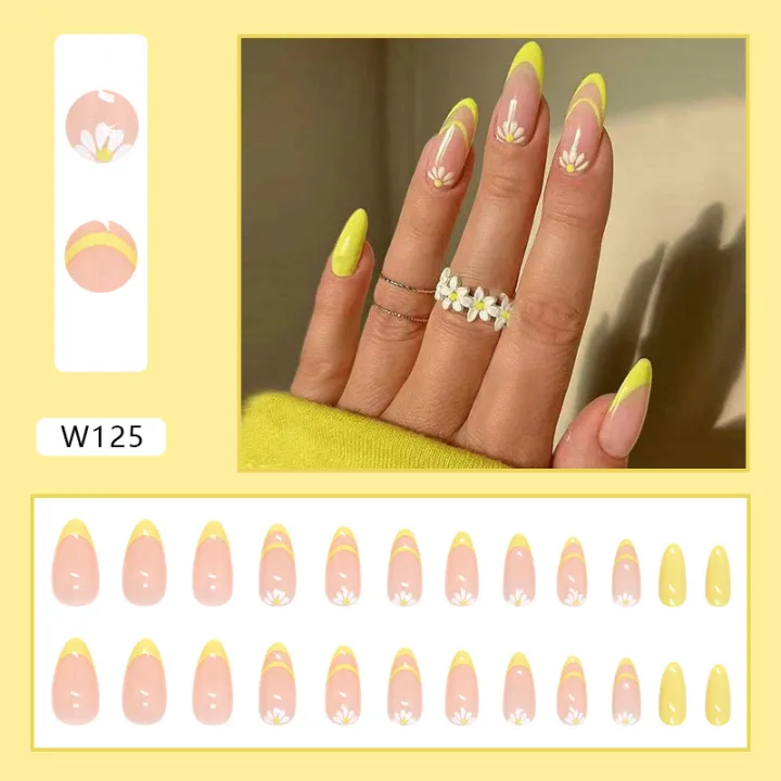 %E3%80%907Rings%20Store%E3%80%91%EF%BC%88NEW%EF%BC%89%2024Pcs%20With%20False%20Nails%20Cute%20Pattern%20False%20Nails%20With%20Design%20Press%20On%20Nails%20Nails%20Cover%20Water%20Proof%20Nail%20Art%5BW121-160%5D%20-%20Image%202