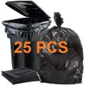 BLACK (36" X24") 25PCS Trash Bag / Poly Bag / Garbage Bag / Moyla Felar Bag / Polibag. 