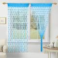 Love Heart String Curtain Window Door Divider Sheer Curtain Valance, Curtains Sets - porda. 