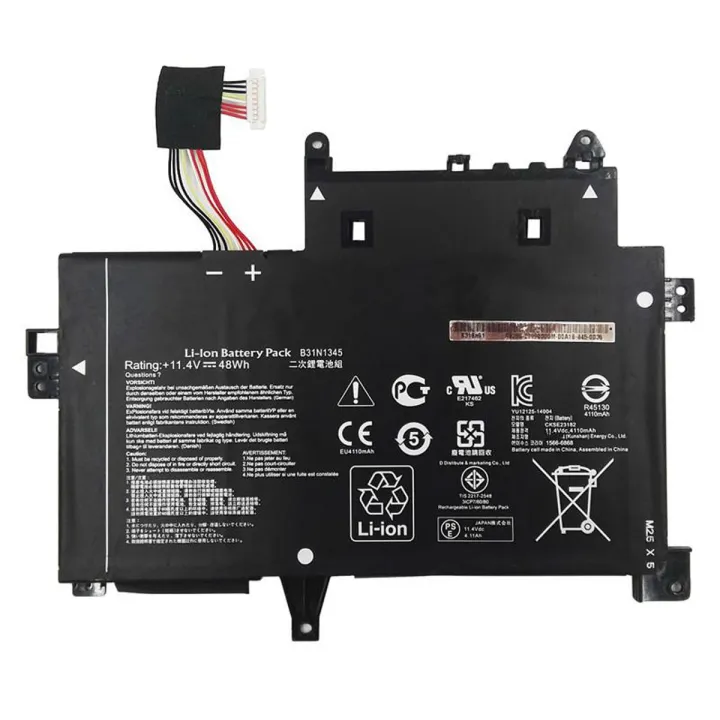 High Quality  laptop Battery B31N1345 for Transformer Book Flip TP500L TP500LA TP500LN 11.4V