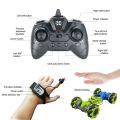 2.4G RC Car Toy Radio Remote Control Cars 4WD RC Watch Gesture Sensor Rotation Twist Stunt Drift Vehicle Toy for CHildren Kids.