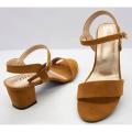 Semi Pencil Heel Handmade Sandals for Women.