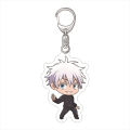 Anime Jujutsu Kaisen Cosplay Funny Keychain Gojo Satoru Geto Suguru Acrylic BAWEI.