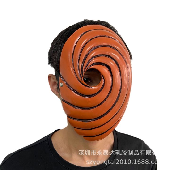 Naruto%20Mask%20Dance%20Men's%20Anime%20Halloween%20Madara%20Uchiha%20Obito%20A%20Fei%20ANBU%20DX%20Version%20Horror%20-%20Image%205