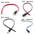 10pcs 12V AC DC Male Jack Adapter Power Cable Connectors Cords DC Female Wire for LED Strip Light Lamp CCTV Camera. 