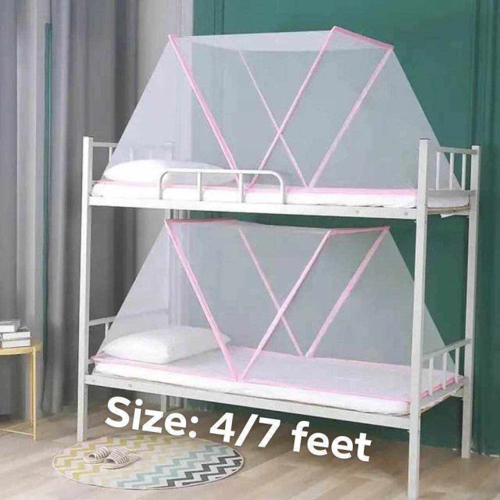 China popup mosquito net for single size 3/6 feet foldable moshari folding mosari