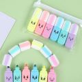 Minnie cartoon photo highlighter pen 6 pieces 1 box.