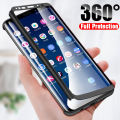 360 Degree Protection Tempered Glass Cases For Huawei P10 P20 P30 P40 Mate 9 10 20 30 Pro Lite Nova 2s Plus 3 3i 5 5i 6 7 Pro SE.
