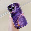 Jizetin for Vivo V25 5G V25E Back Cover Gilded Marble Cream Wavy Edge Soft Silicone Phone Case.