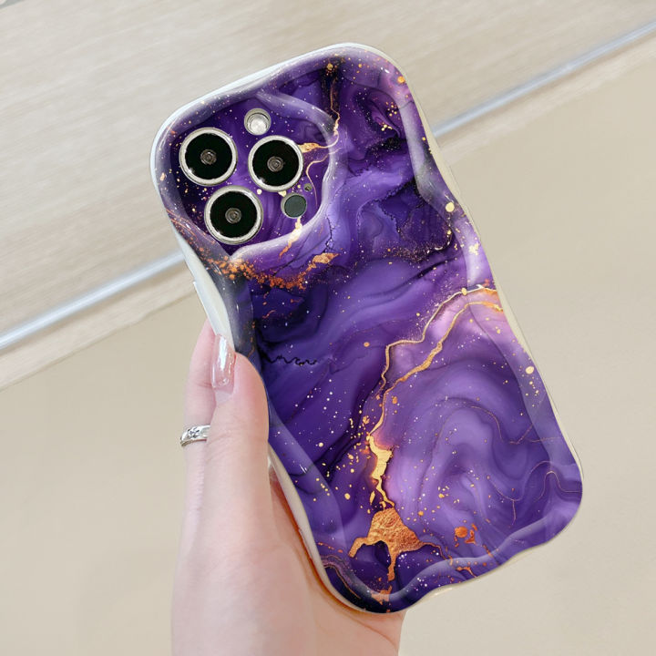 Jizetin%20for%20Vivo%20V25%205G%20V25E%20Back%20Cover%20Gilded%20Marble%20Cream%20Wavy%20Edge%20Soft%20Silicone%20Phone%20Case%20-%20Image%208