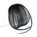 WIGSIN Clip In Air Bangs Hair Extensions Synthetic Straight Hairpiece Wig For Women Daily Use Hair Accessories.
