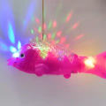 Promotion item electric fish luminous selling creative toys.