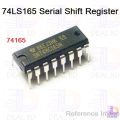2Pcs- 74165 SN74HC165N 74HC165 74LS165 DIP 16 Pin IC Electrical Circuitry & Parts. 