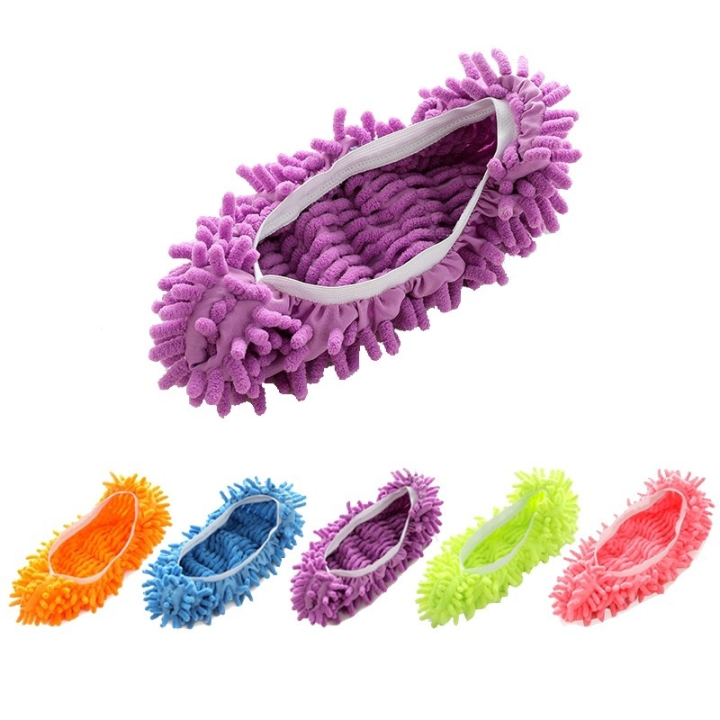 1pcs Mopping Slipper Cover Mop Floor Polishing Cleaning Slippers Shoe Cover