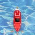 NCANRUI Speed RC Boat Ship RC Boat Remote Control Boats Electric Waterproof Model Ship Sailing Toys for Children Toy Red. 