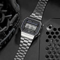(Ready Stock) G .Shock A168 Men Watch Digital Sport Watch LED Display Water Resistant Shockproof and Waterproof World Time LED Light Sports Square Wrist Watches A168WGG-1A (copy original 1.1 premium). 