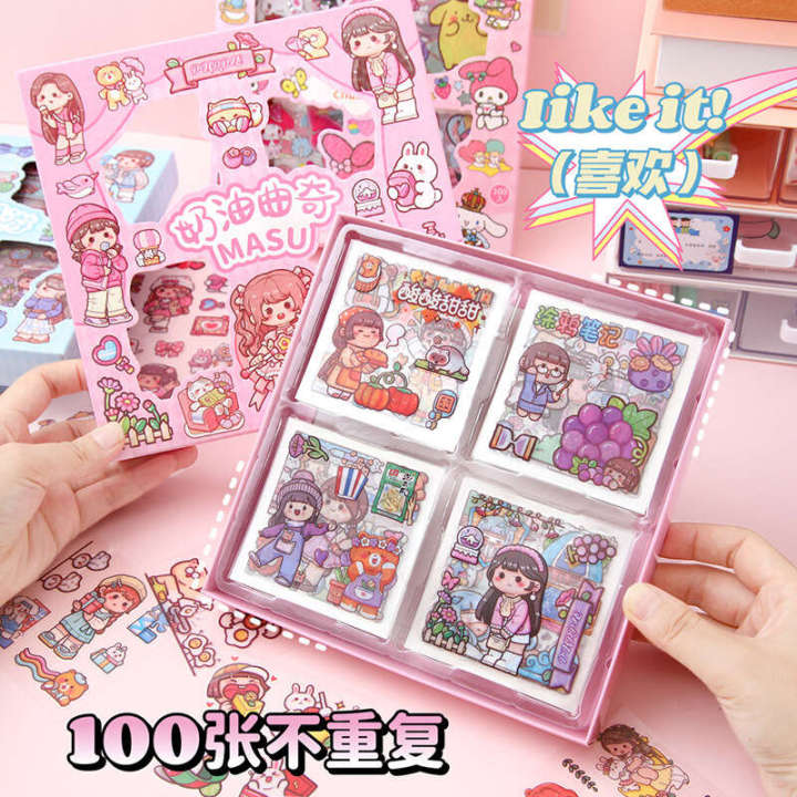Cute%20cartoon%20tent%20stickers%20set%20of%20100%20pieces,%20student%20Guka%20gift%20box,%20PET%20waterproof%20decorative%20sticker%20with%20small%20patterns%20-%20Image%202
