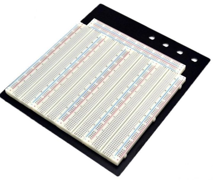 Breadboard%20Giant%20Solderless%203220%20Tie%20Points%20Pin%20Brass%20Metal%20Clips%20White%20Breadboard%20With%20Plate%20&%20Binding%20Post%20-%20Image%205