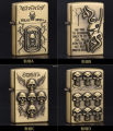 Stylish zippo Oil Lighter multi_design and color 1pics lighter.