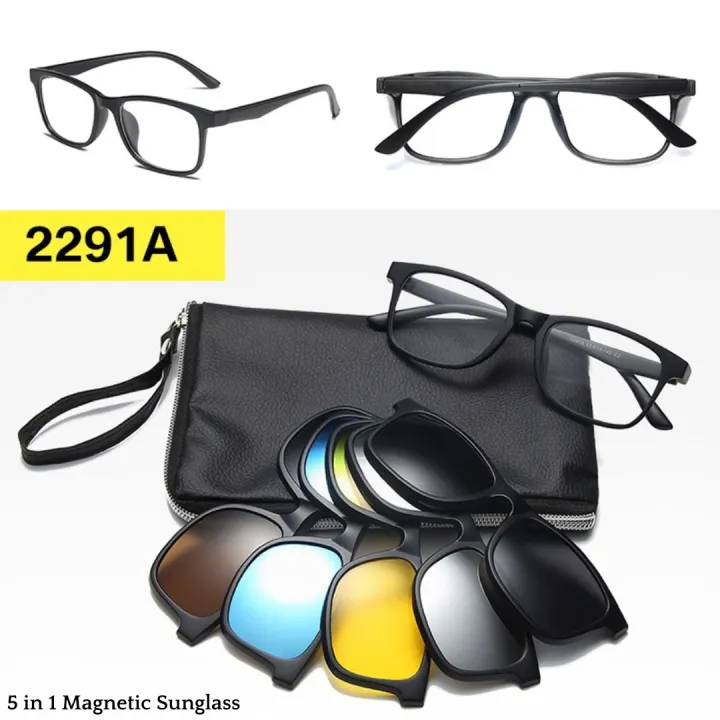 5%20in%201%20Magnetic%20SUNGLASS%20Clip%20Polarized%20UV%20Protection%20Sunglasses%20Men%20Magnetic%20Clip%20Sunglasses%20TR90%20Magnet%20Glasses%20Frame%20Glasses%20with%20Bag%20#5in1%20-%20Image%203