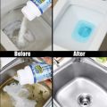 Pipe Drain Cleaner Kitchen Sink Toilet Drain Cleaner Block Unblock Powder Pipeline Clean Unblocker. 