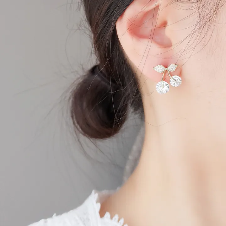 Trendy%20Cute%20Crystal%20Cherry%20Rhinestone%20New%20Stud%20Earrings%20for%20Women%20-%20Earrings%20for%20Girls%20Simple%20Top%20Fashion%20Jewelry%20Gift%20for%20Wedding%20Engagement%20Party%20-%20Image%204