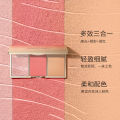 PERFECT DIARY Contour Compact Blush Shadow Makeup Palette Highlight Contour Compact Makeup Palette Repair and Highlight Powder. 